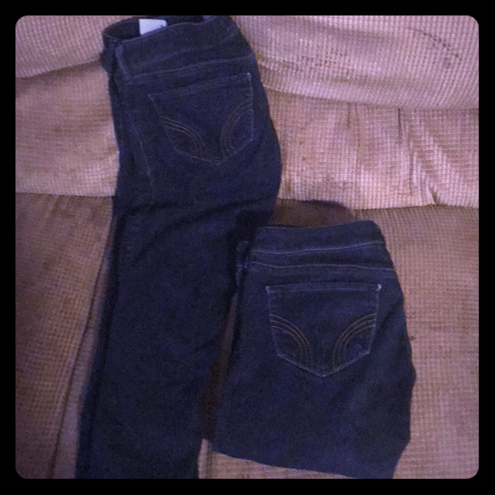 Hollister jeggings.